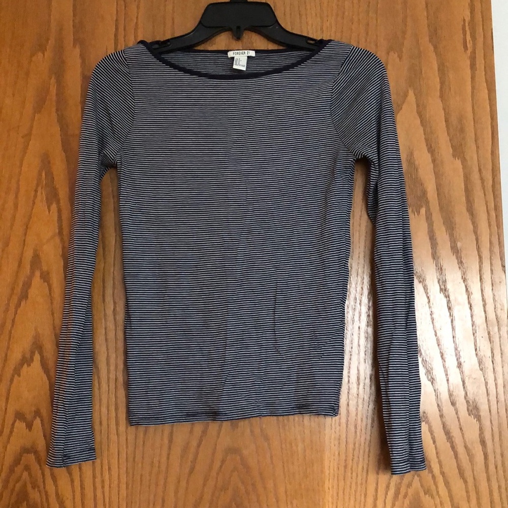 Long sleeve striped shirt